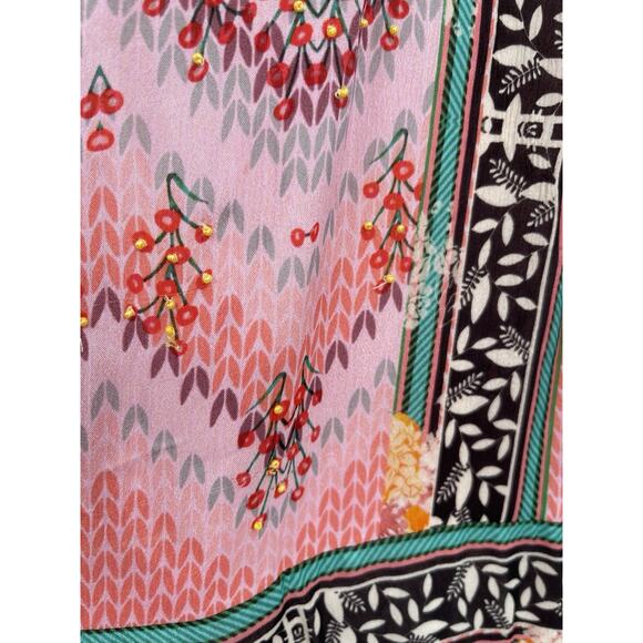 Anthropologie Bhanuni By Jyoti Alessandra Dress Maxi As Is Size 6 - Picture 11 of 16